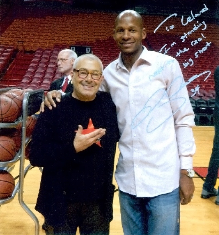 Leland with Ray Allen