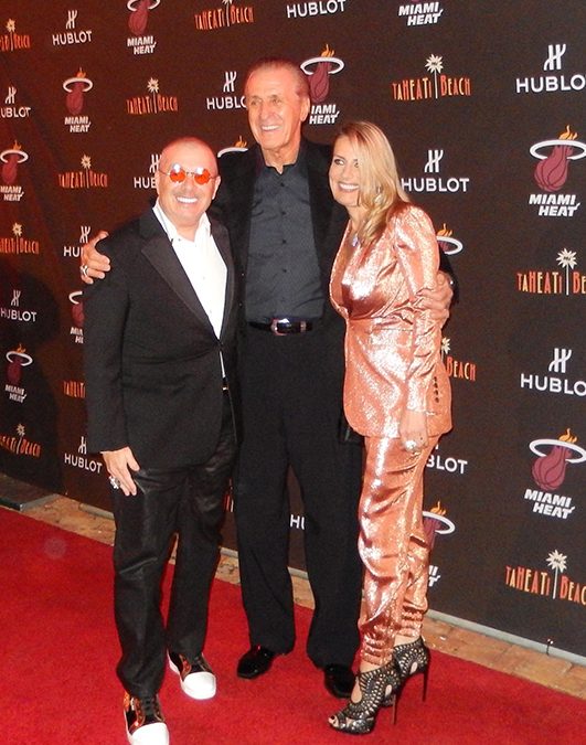 Read more about the article Leland, Pat Riley, and Lise at Taheati Beach fundraising event