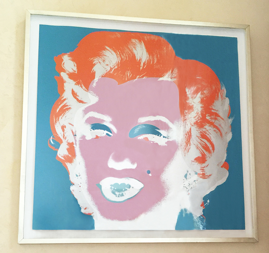 In the Leland Hirsch Private Collection
ANDY WARHOL
Marilyn Monroe
(F. & S. 29)
1967
Signed on the reverse and numbered 180/250
Edition 180 of 250
Screenprint in colors
36 x 36 inches