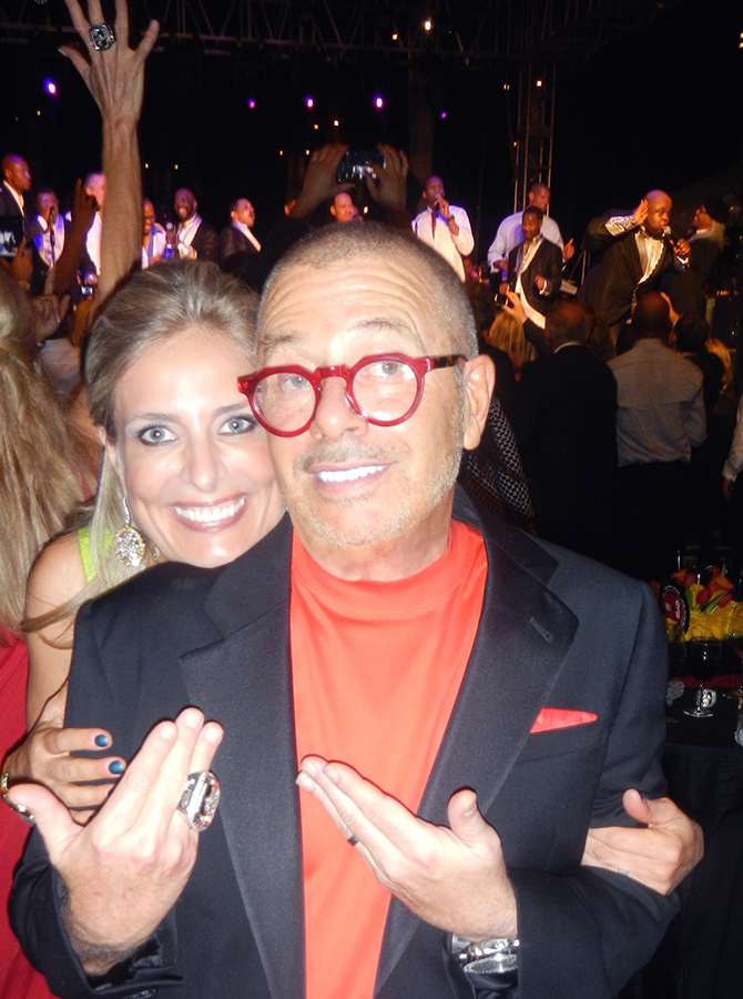 Leland and Lise at Motown Revue charity event